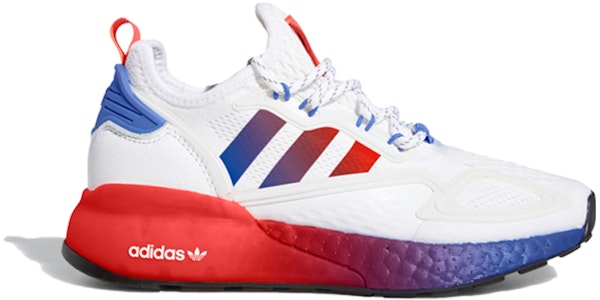 (JR) adidas ZX 2K Boost J 'Putih Solar Merah' FX9519 Order (JR) adidas ZX 2K Boost J 'Putih Solar Merah' FX9519