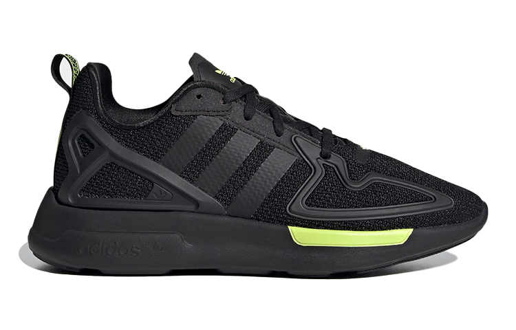 Order (JR) adidas ZX 2K Flux J 'Negro Solar Amarillo' FV8551