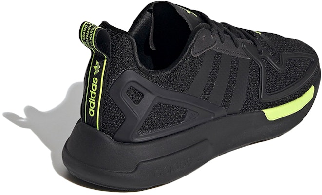 (JR) 阿迪达斯 ZX 2K Flux J '黑色太阳黄' FV8551 Shop (JR) 阿迪达斯 ZX 2K Flux J '黑色太阳黄' FV8551