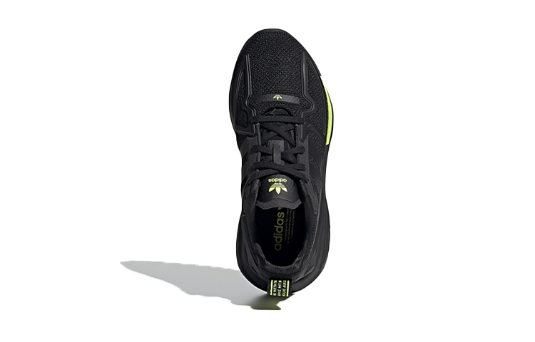 Purchase (JR) adidas ZX 2K Flux J 'Negro Solar Amarillo' FV8551