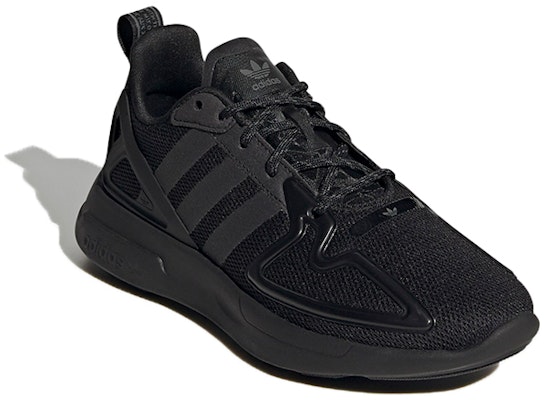 (JR) adidas ZX 2K Flux J 'Negro Monocromático' FW4198 Lookbook (JR) adidas ZX 2K Flux J 'Negro Monocromático' FW4198