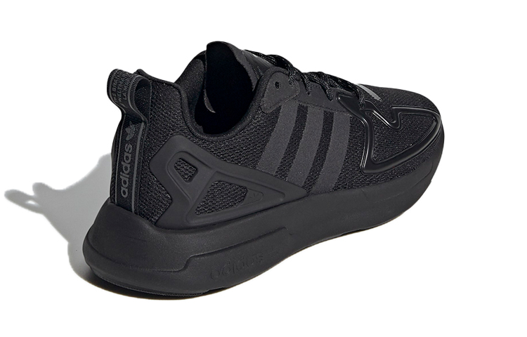 Shop (JR) adidas ZX 2K Flux J 'Negro Monocromático' FW4198