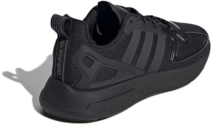 (JR) adidas ZX 2K Flux J 'Negro Monocromático' FW4198 Shop (JR) adidas ZX 2K Flux J 'Negro Monocromático' FW4198