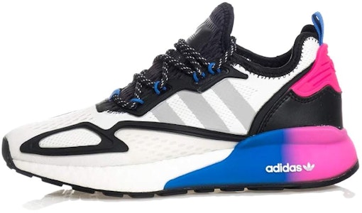 大童 adidas originals ZX 2K Boost J 低筒 運動休閒鞋 黑粉藍 Buy 大童 adidas originals ZX 2K Boost J 低筒 運動休閒鞋 黑粉藍