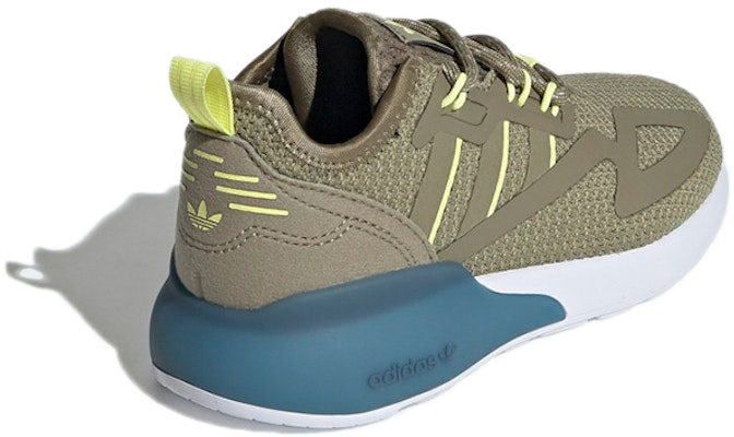 (Youth) adidas ZX 2K Little Kid 'Orbit Green Indigo' H02366 Shop (Youth) adidas ZX 2K Little Kid 'Orbit Green Indigo' H02366