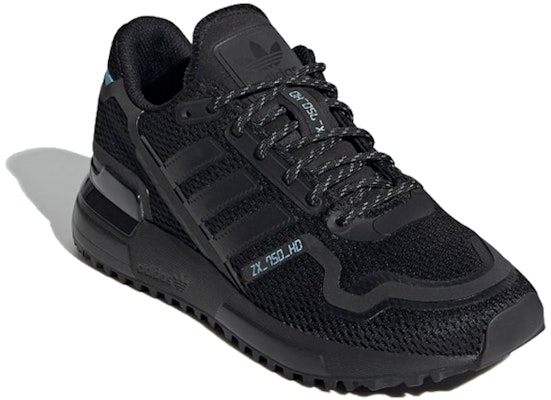 (JR) adidas ZX 750 HD J 'Hitam Kayan Cyan' FV4616 Lookbook (JR) adidas ZX 750 HD J 'Hitam Kayan Cyan' FV4616