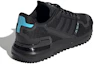 Shop (JR) adidas ZX 750 HD J 'Hitam Kayan Cyan' FV4616