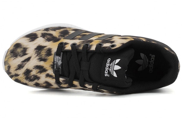 (JR) 阿迪达斯 ZX Flux J '豹纹' B25642 Shop (JR) 阿迪达斯 ZX Flux J '豹纹' B25642