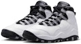 Shop (Youth) Air Jordan 10 Retro 2025 'Steel' IB7359-104