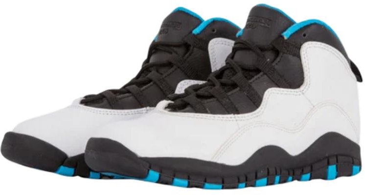 (Youth) Air Jordan 10 Retro 'Powder Blue' 310807-106 Lookbook (Youth) Air Jordan 10 Retro 'Powder Blue' 310807-106