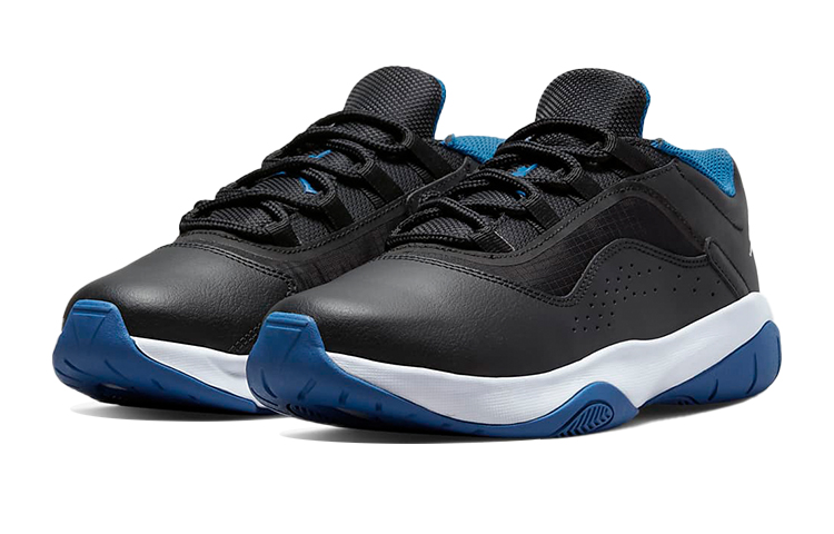 (Youth) Jordan 11 CMFT Low 'Black Blue' 圖 3