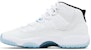 (JR) Air Jordan 11 Retro 2024 'Columbia / Legend Biru' 378038-104