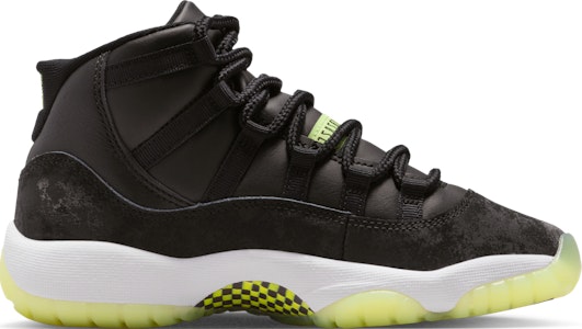 (JR) Air Jordan 11 复刻版 黑色 Barely Volt IB1378-001 Order (JR) Air Jordan 11 复刻版 黑色 Barely Volt IB1378-001