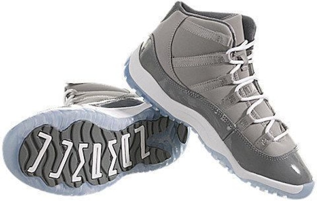 (JR) Air Jordan 11 复刻版 '酷灰 2010' 378039-001 Order (JR) Air Jordan 11 复刻版 '酷灰 2010' 378039-001