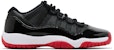 (JR) Air Jordan 11 Retro Rendah Bred FV5121-006