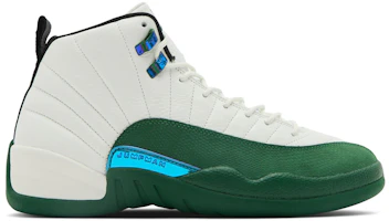 (Youth) Air Jordan 12 Retro 'Bucks' 153265-103 (Youth) Air Jordan 12 Retro 'Bucks' 153265-103