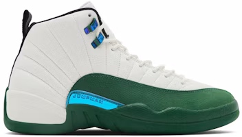 (Youth) Air Jordan 12 Retro 'Bucks' 153265-103 (Youth) Air Jordan 12 Retro 'Bucks' 153265-103