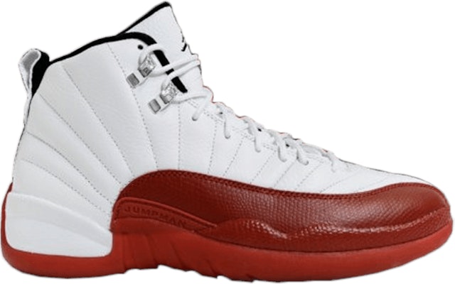 (Youth) Air Jordan 12 Retro 'White Red' 151186-110 Buy (Youth) Air Jordan 12 Retro 'White Red' 151186-110
