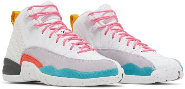 (JR) Air Jordan 12 Retro 'Putih Hijau Vapor' 153265-130 Cheap (JR) Air Jordan 12 Retro 'Putih Hijau Vapor' 153265-130