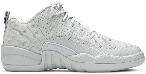 喬丹 Air Jordan 12 復刻版低筒灰狼色籃球鞋 GS 灰 Buy 喬丹 Air Jordan 12 復刻版低筒灰狼色籃球鞋 GS 灰