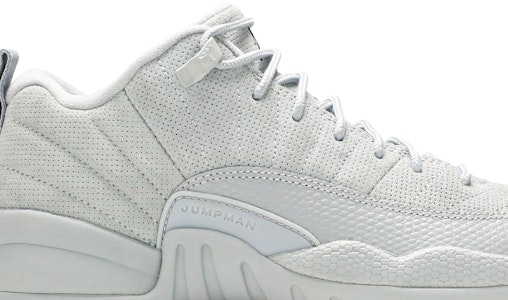 喬丹 Air Jordan 12 復刻版低筒灰狼色籃球鞋 GS 灰 Order 喬丹 Air Jordan 12 復刻版低筒灰狼色籃球鞋 GS 灰