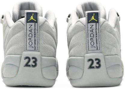 喬丹 Air Jordan 12 復刻版低筒灰狼色籃球鞋 GS 灰 Details for 喬丹 Air Jordan 12 復刻版低筒灰狼色籃球鞋 GS 灰