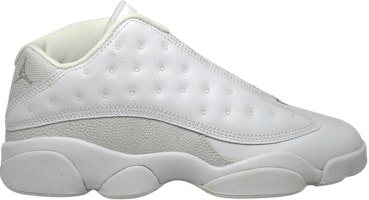 (Youth) Air Jordan 13 Retro Low 'All White' 310812-103 (Youth) Air Jordan 13 Retro Low 'All White' 310812-103