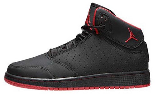 喬丹 Air Jordan 1 Flight 5 中筒 復古籃球鞋 GS 黑紅色 Buy 喬丹 Air Jordan 1 Flight 5 中筒 復古籃球鞋 GS 黑紅色