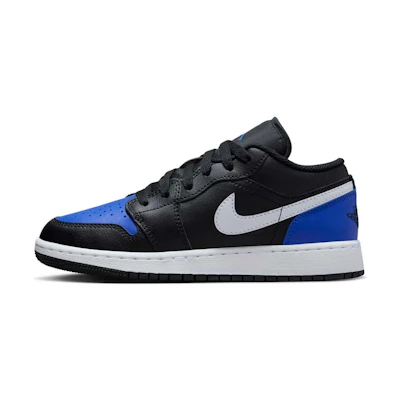 (Youth) Jordan 1 Low 'Black Royal Toe'