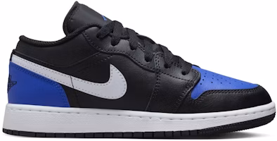 (Youth) Air Jordan 1 Low 'Black Royal Toe' 553560-042 (Youth) Air Jordan 1 Low 'Black Royal Toe' 553560-042