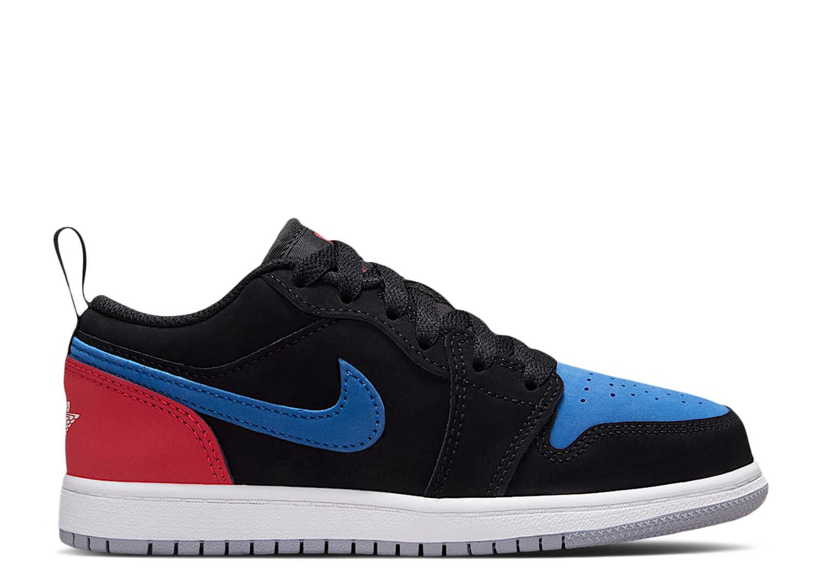 (Youth) Air Jordan 1 Low 'Black True Blue' 644475-049