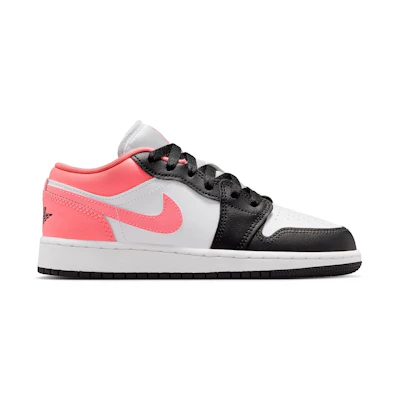 (Youth) Jordan 1 Low 'Black White Pink Gaze'