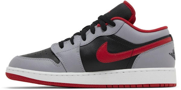 (JR) 에어 조던 1 로우 '시멘트 파이어 레드' 553560-060 Lookbook (JR) 에어 조던 1 로우 '시멘트 파이어 레드' 553560-060