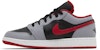 (JR) Air Jordan 1 Low 'Cement Fire Red' dalam Bahasa Melayu 553560-060