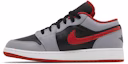 Lookbook (JR) Air Jordan 1 Low 'Cement Fire Red' dalam Bahasa Melayu 553560-060