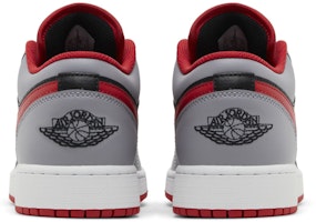 (JR) Air Jordan 1 低帮 '水泥火红' 553560-060 Details for (JR) Air Jordan 1 低帮 '水泥火红' 553560-060