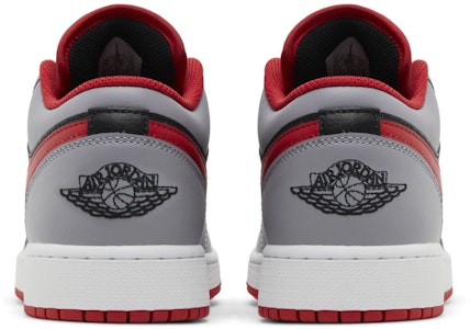 (JR) 에어 조던 1 로우 '시멘트 파이어 레드' 553560-060 Details for (JR) 에어 조던 1 로우 '시멘트 파이어 레드' 553560-060