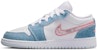(Youth) Air Jordan 1 Low 'Denim Sequin' HQ2001-400
