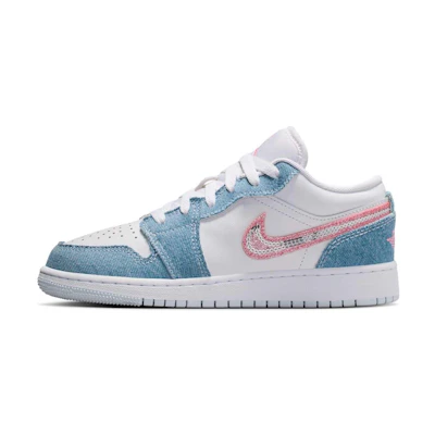 (Youth) Jordan 1 Low 'Denim Sequin'