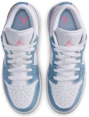 (Youth) Air Jordan 1 Low 'Denim Sequin' HQ2001-400 Order (Youth) Air Jordan 1 Low 'Denim Sequin' HQ2001-400