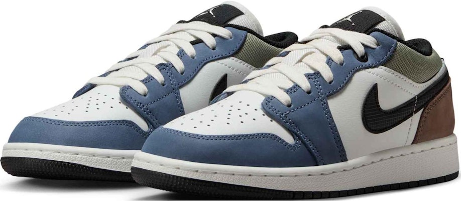 (Youth) Air Jordan 1 Low 'Diffused Blue' HV5973-101 Lookbook (Youth) Air Jordan 1 Low 'Diffused Blue' HV5973-101