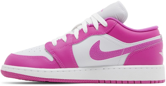 (JR) Air Jordan 1 Low 'Rosa Fuego' FV8486-600 Lookbook (JR) Air Jordan 1 Low 'Rosa Fuego' FV8486-600