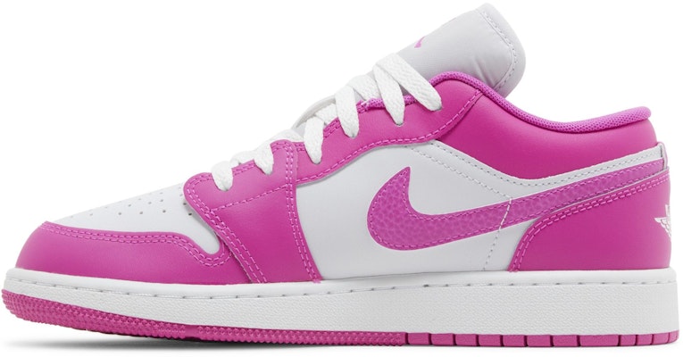 (Youth) Air Jordan 1 Low 'Fire Pink' FV8486-600 Lookbook (Youth) Air Jordan 1 Low 'Fire Pink' FV8486-600
