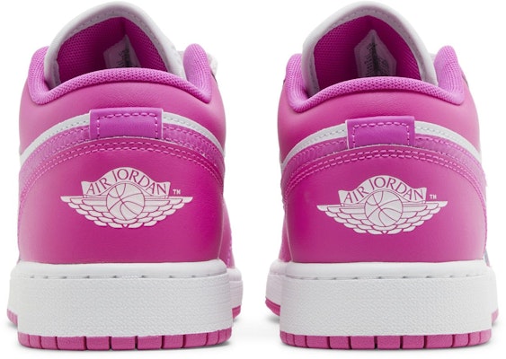 (Youth) Air Jordan 1 Low 'Fire Pink' FV8486-600 Details for (Youth) Air Jordan 1 Low 'Fire Pink' FV8486-600