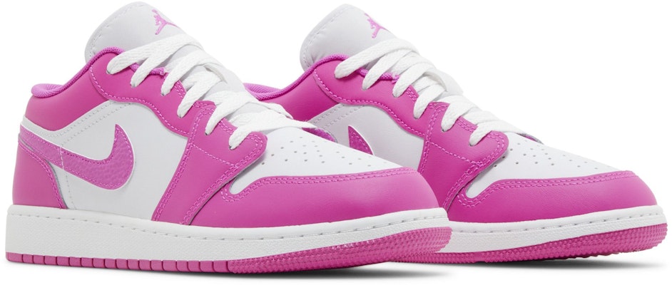 (Youth) Air Jordan 1 Low 'Fire Pink' FV8486-600 Cheap (Youth) Air Jordan 1 Low 'Fire Pink' FV8486-600