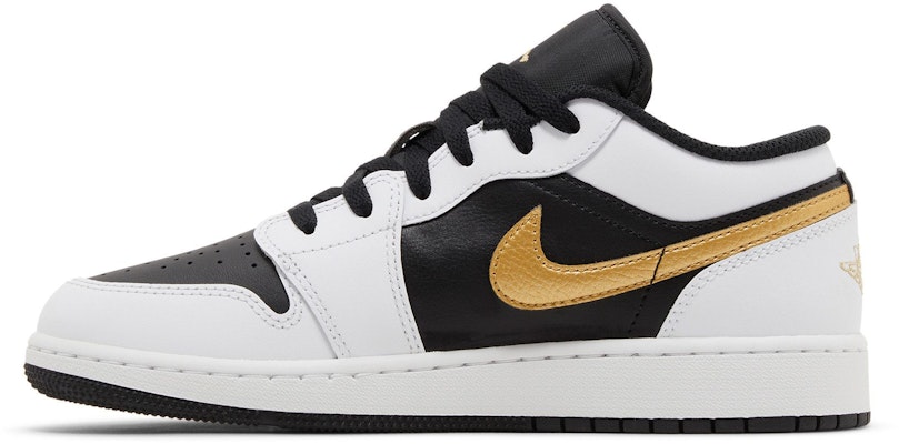 (JR) Air Jordan 1 Low 'Swoosh Dorado' 553560-172 Lookbook (JR) Air Jordan 1 Low 'Swoosh Dorado' 553560-172