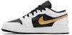 (Youth) Air Jordan 1 Low 'Gold Swoosh' 553560-172