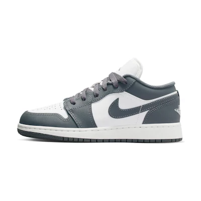 (Youth) Jordan 1 Low 'Iron Grey Summit White'