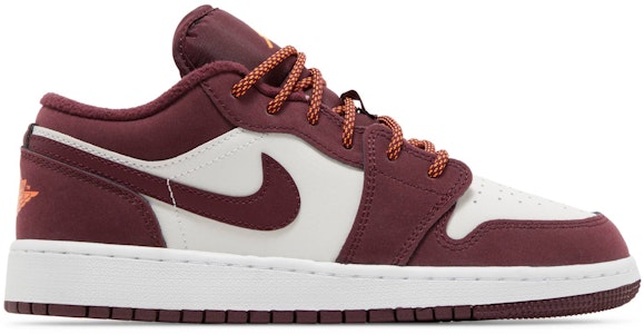 (JR) エアジョーダン1 ロー "ナイトマルーン" 553560-068 Buy (JR) エアジョーダン1 ロー "ナイトマルーン" 553560-068