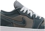 Order (JR) Air Jordan 1 Rendah 'Kulit Paten Abu Sejuk' HF3188-011